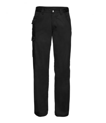 001M - Russell Work Trousers - Black