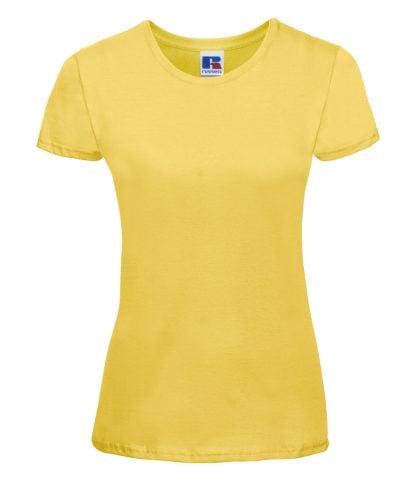 Russell Ladies Slim T-Shirt Yellow XL (155F YEL XL)