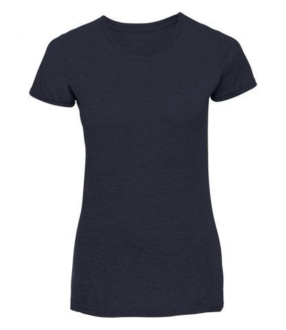Russell Ladies Poly/Cotton HD T-Shirt French navy XXL (165F FNA XXL)