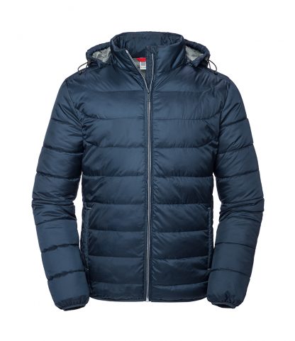 Russell Hooded Nano Jacket French navy 4XL (440M FNA 4XL)