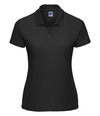 Russell Lds 65/35 Pique Polo Black 18 (539F BLK 18)