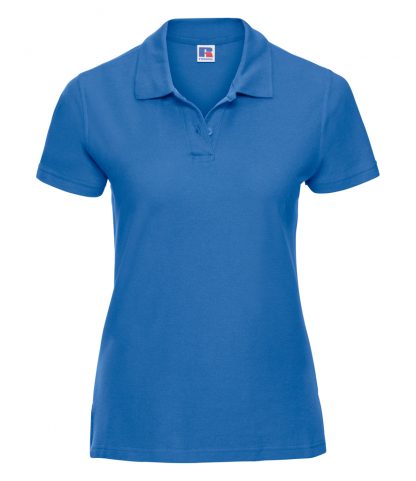 Russell Lds Ultimate Cotton Polo Shirt Azure XXL (577F AZR XXL)