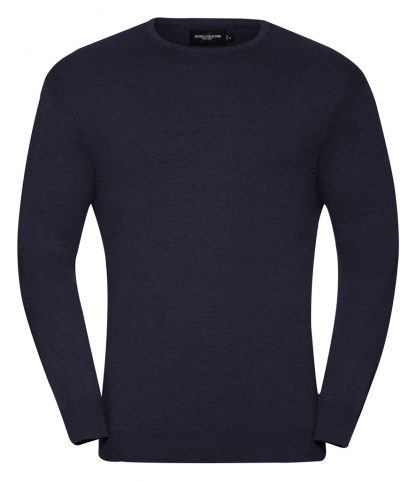 Russell Crew Neck Sweater French navy 4XL (717M FNA 4XL)