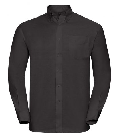 Russell Oxford L/S Shirt Black 21 (932M BLK 21)