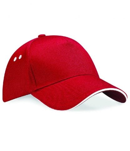 B/field Ultimate Cotton Cap C Red/white ONE (BB15C CS/WH ONE)
