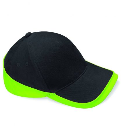 B/field Teamwear Comp Cap Black/lime ONE (BB171 BK/LM ONE)