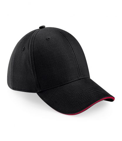 B/field Athleisure Cap Blk/cl. red ONE (BB20 BK/CS ONE)