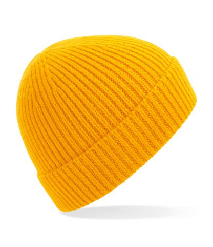 B/field Engineered Knit Ribbed Beanie Sun yellow ONE (BB380 SNY ONE)