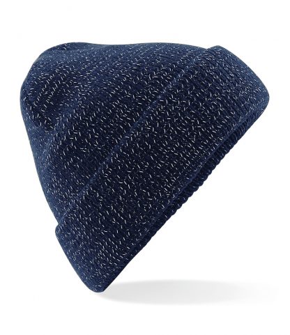 B/field Reflective Beanie French navy ONE (BB407 FNA ONE)