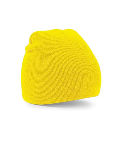 B/field Acrylic Knitted Beanie Yellow ONE (BB44 YEL ONE)