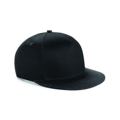 Beechfield Youth Snapback Cap Black/black ONE (BB615 BK/BK ONE)