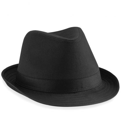 Beechfield Fedora Black L/XL (BB630 BLK L/XL)