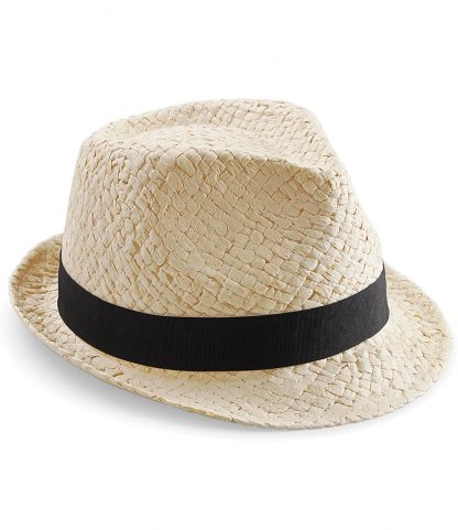 Beechfield Festival Trilby Natural L/XL (BB720 NAT L/XL)