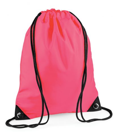 BagBase Premium Gymsac Fl. pink ONE (BG10 FLP ONE)