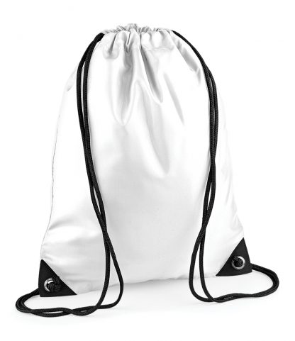 BagBase Premium Gymsac White ONE (BG10 WHI ONE)