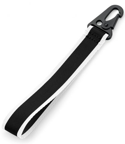 Bagbase Brandable Key Clip Black/white ONE (BG100 BK/WH ONE)