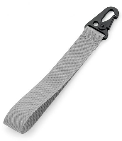 Bagbase Brandable Key Clip Grey ONE (BG100 GRE ONE)