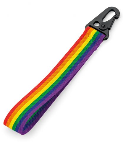 Bagbase Brandable Key Clip Rainbow ONE (BG100 RNW ONE)