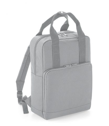 BagBase Twin Handle Backpack Light Grey ONE (BG116 LGR ONE)
