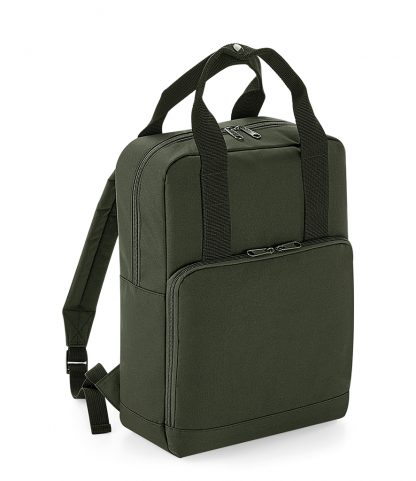 BagBase Twin Handle Backpack Olive ONE (BG116 OLI ONE)