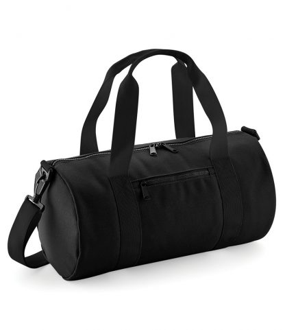 BagBase Mini Barrel Bag Black/black ONE (BG140S BK/BK ONE)