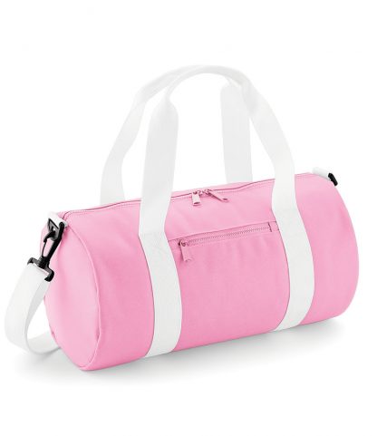 BagBase Mini Barrel Bag classic pink/white ONE (BG140S CSP/W ONE)