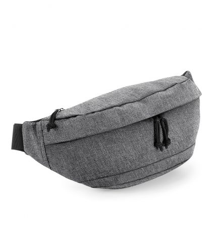BagBase Oversized Across Body Bag Grey marl ONE (BG143 GYM ONE)