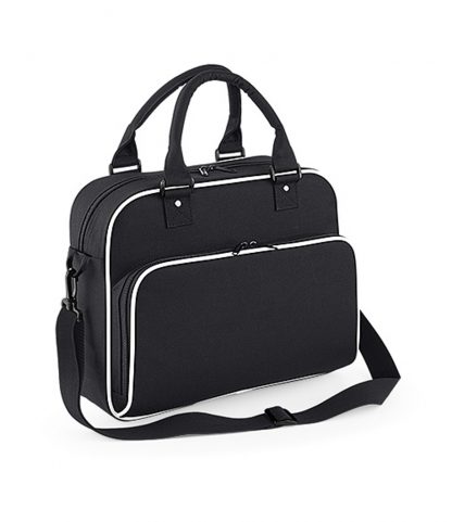 BagBase Compact Dance Bag Black/white ONE (BG145 BK/WH ONE)