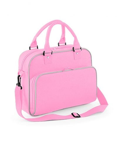 BagBase Compact Dance Bag Cl. pink/lt grey ONE (BG145 CP/LG ONE)