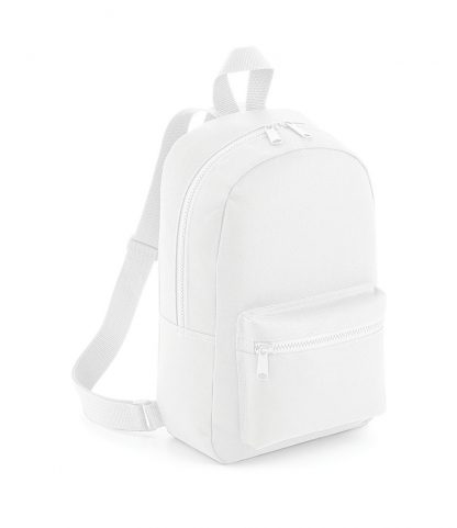 BagBase Mini Essential Backpack White ONE (BG153 WHI ONE)