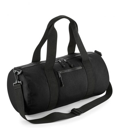 Bagbase Recycled Barrel Bag Black ONE (BG284 BLK ONE)