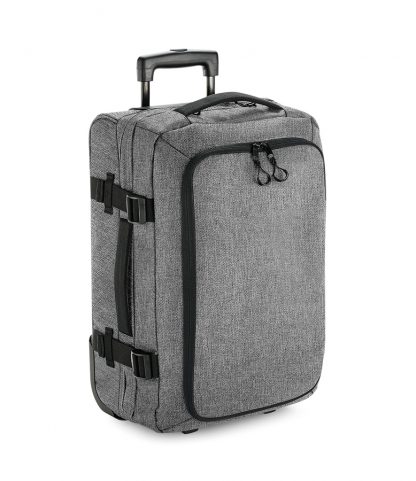 Bagbase Escape Carry-On Wheelie Grey marl ONE (BG481 GYM ONE)