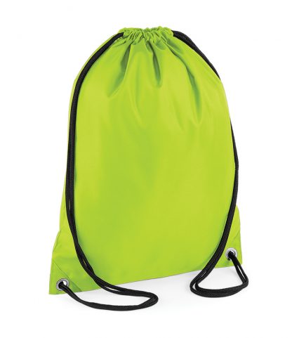 BagBase Budget Gymsac Lime ONE (BG5 LIM ONE)