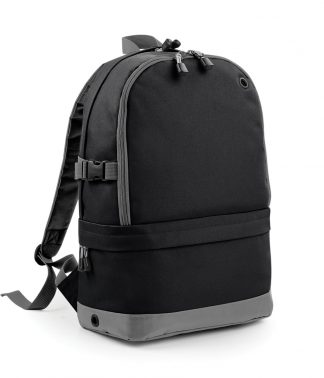 BagBase Athleisure Pro Backpack Black ONE (BG550 BLK ONE)