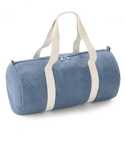 BagBase Denim Barrel Bag Light denim ONE (BG646 LDN ONE)