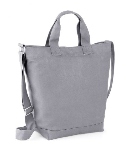 BagBase Canvas Day Bag Light Grey ONE (BG673 LGR ONE)