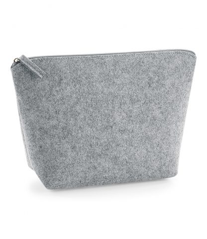 BagBase Felt Accessory Bag Grey melange M (BG724 GME M)