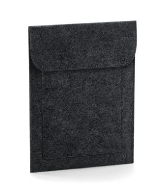 BagBase Felt iPad Slip Charcoal melange ONE (BG727 CME ONE)