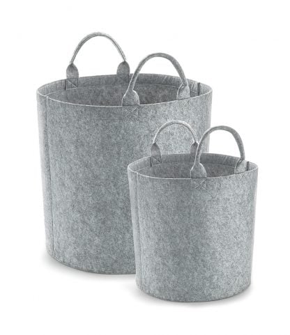 Bagbase Felt Trug Grey melange M (BG728 GME M)