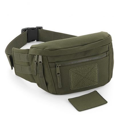 BagBase Molle Utility Waistpack Military Green ONE (BG842 MGR ONE)