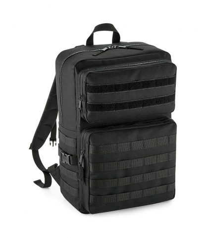 Bagbase MOLLE Tactical Backpack Black ONE (BG848 BLK ONE)