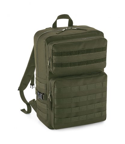 Bagbase MOLLE Tactical Backpack Military Green ONE (BG848 MGR ONE)