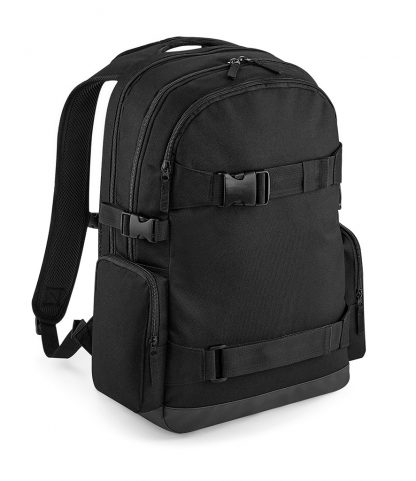 BagBase Old School Boardpack Black ONE (BG853 BLK ONE)