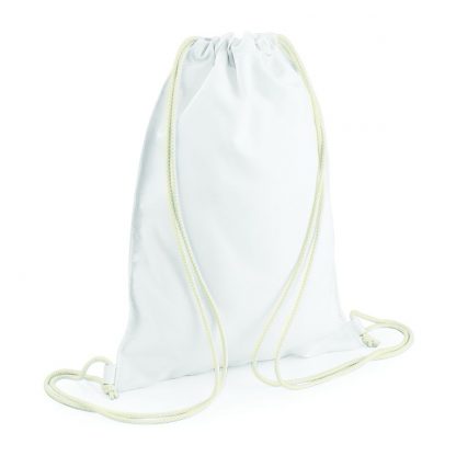 BagBase Sublimation Gymsac White ONE (BG910 WHI ONE)