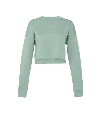 Bella Cropped Crew Sweat Dusty blue XL (BL7503 DYB XL)