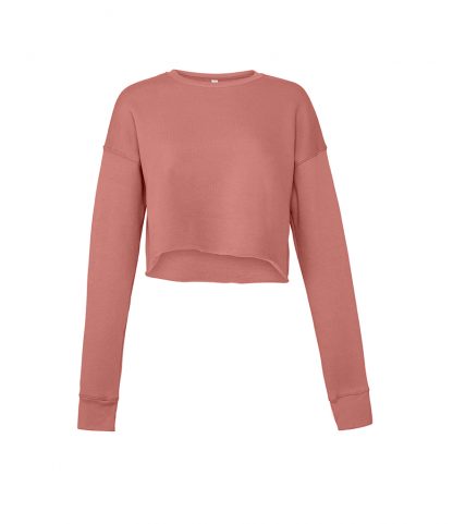 Bella Cropped Crew Sweat Mauve XL (BL7503 MVE XL)