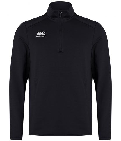 Cant. Club Zip Neck Train. Top Black 3XL (CN267 BLK 3XL)