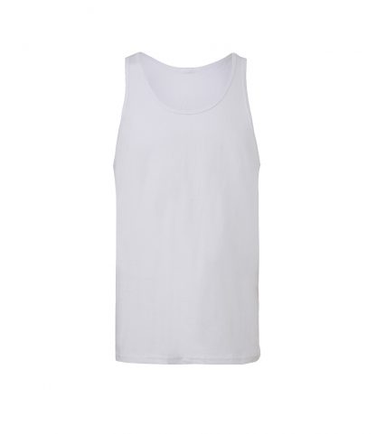 Canvas Unisex Jersey Tank White XXL (CV3480 WHI XXL)