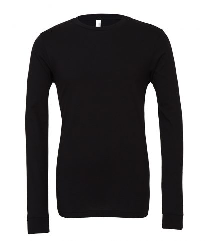 Canvas Unisex Jersey L/S T Black XXL (CV3501 BLK XXL)
