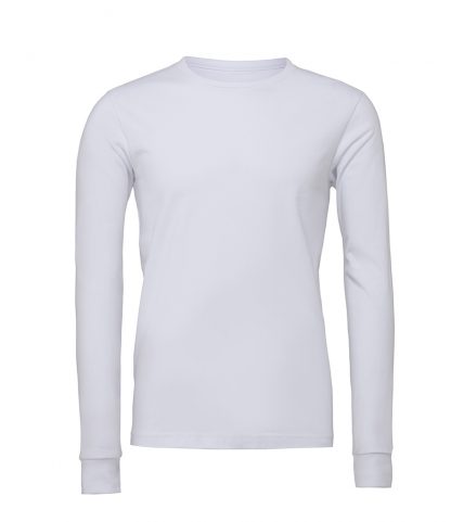 Canvas Unisex Jersey L/S T White XXL (CV3501 WHI XXL)